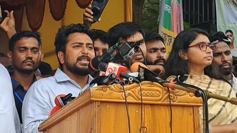 স্বাধীনতার পর রাজনৈতিক ইতিহাসের সবচেয়ে বড় ঘটনা জুলাই গণঅভ্যুত্থান: নাহিদ