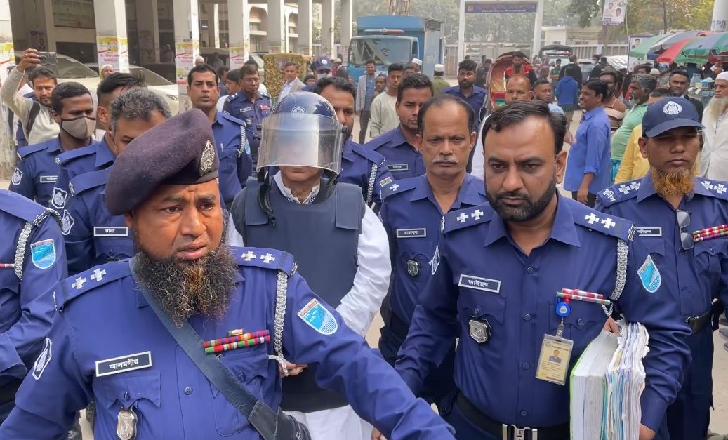 নারায়ণগঞ্জে রিমান্ডে সাবেক আইনমন্ত্রী আনিসুল হক