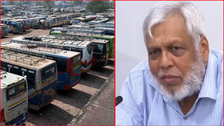 সড়ক উপদেষ্টার আশ্বাসে পরিবহন ধর্মঘট প্রত্যাহার