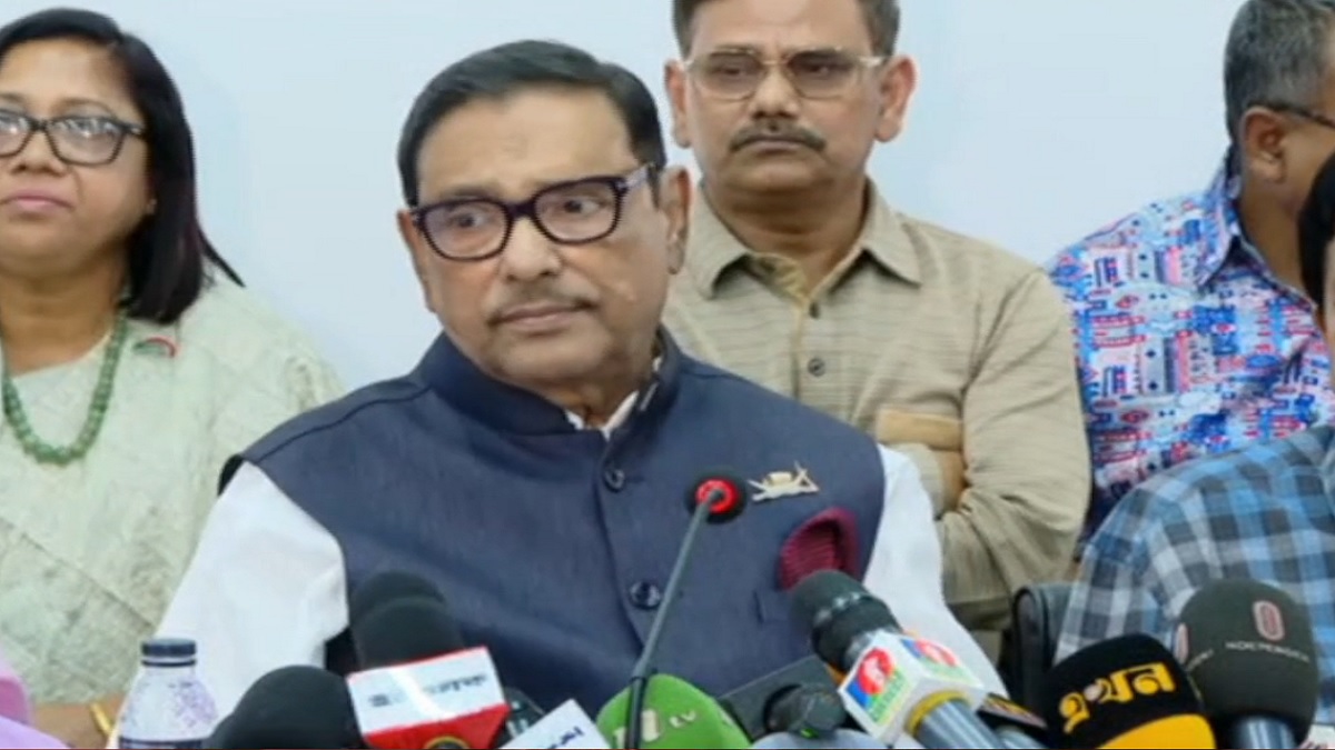 এখনও সময় আছে, নির্বাচনে আসুন: সব রাজনৈতিক দলের প্রতি ওবায়দুল কাদের আহ্বান