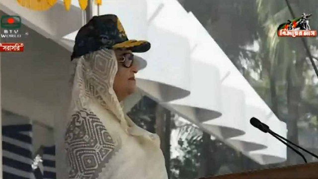 চট্টগ্রামে নেভাল একাডেমিতে প্রধানমন্ত্রী