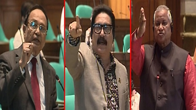 এরশাদ ইস্যুতে উত্তপ্ত সংসদ