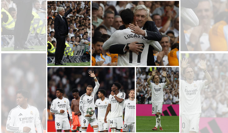 বিদায়ী রাতে নতুন যুগের ইঙ্গিত রিয়ালের