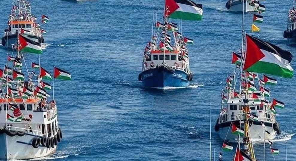 গাজার আরও কাছে ‘ফ্লোটিলা’, ইসরায়েলি হামলার আশঙ্কা