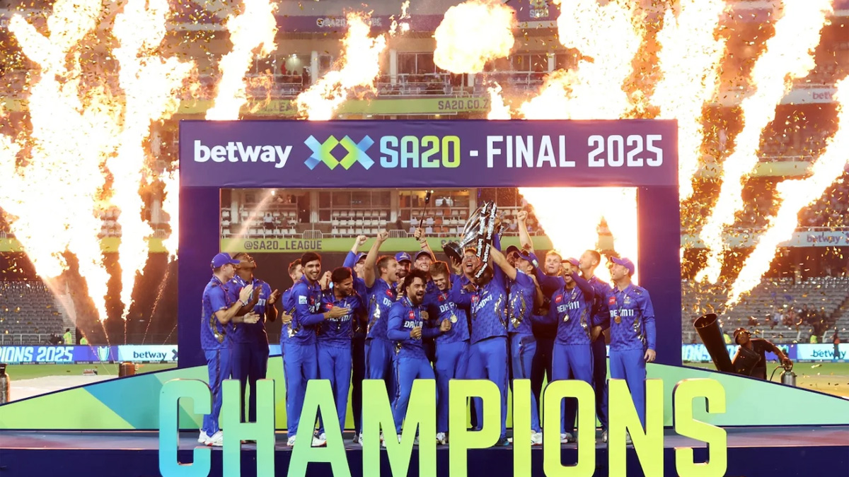 এসএ২০ লিগের চ্যাম্পিয়ন কেপটাউন