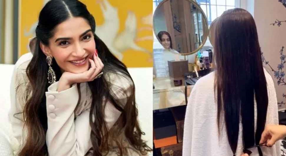 মাথার ১২ ইঞ্চি চুল কেটে দান করলেন সোনম কাপুর