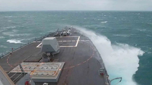 তাইওয়ান প্রণালিতে মার্কিন যুদ্ধজাহাজ, প্রতিক্রিয়া চীনের