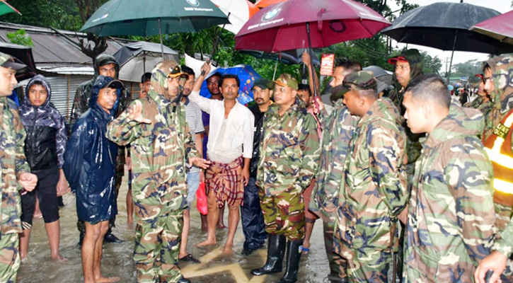 চট্টগ্রাম ও বান্দরবানে সেনা মোতায়েন