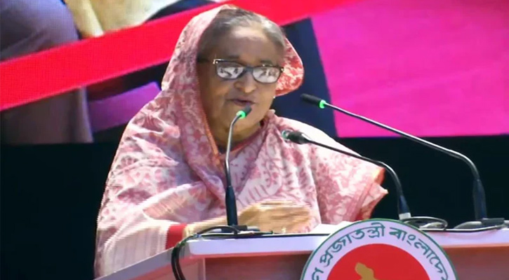 পঁচাত্তরের পর স্বাধীনতার চেতনা হারাতে বসেছিল : প্রধানমন্ত্রী