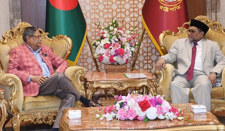 রাষ্ট্রপতির সঙ্গে প্রধান বিচারপতির বিদায়ী সাক্ষাৎ