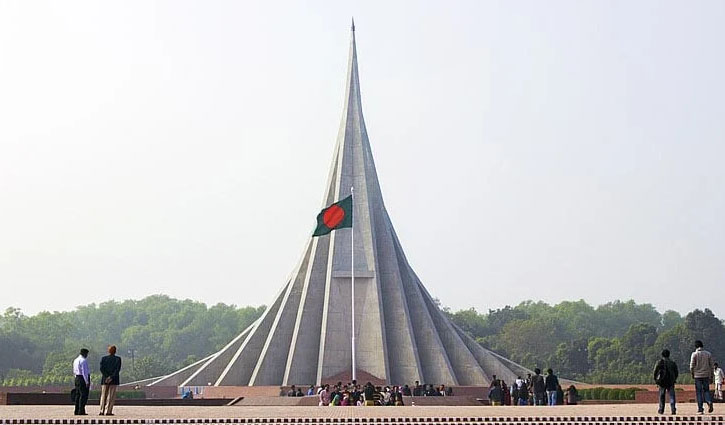 স্বাধীনতা দিবস উদ্‌যাপন, প্রস্তুত জাতীয় স্মৃতিসৌধ