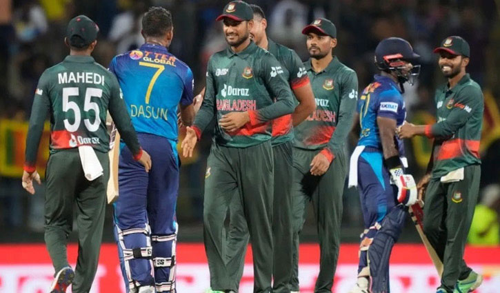 শ্রীলঙ্কার বিপক্ষে বাংলাদেশের ওয়ানডে স্কোয়াড ঘোষণা