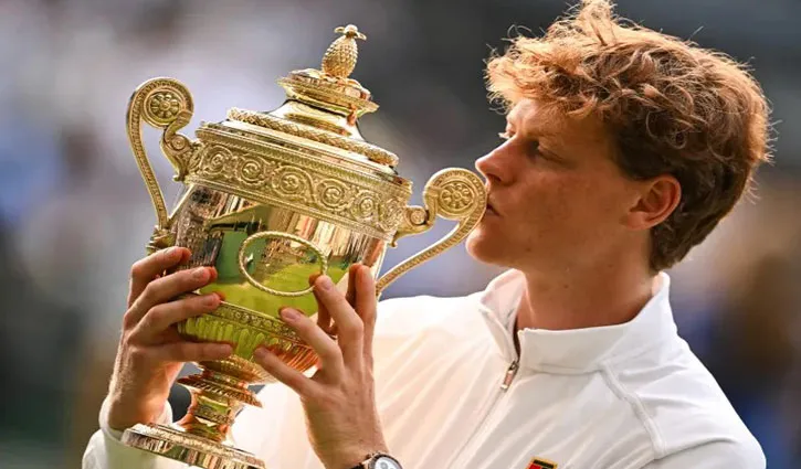 উইম্বলডনের সিংহাসনে ইতালিয়ান রাজপুত্র: সিনারের ইতিহাস গড়া জয়ের গল্প