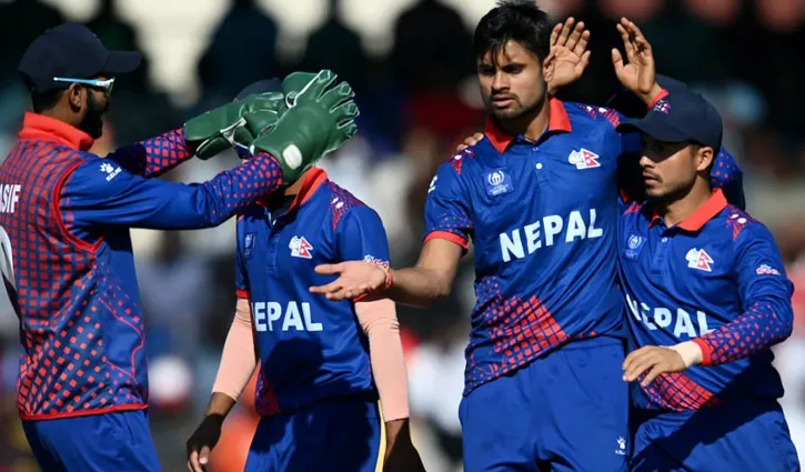 ওয়েস্ট ইন্ডিজকে ৮৩ রানে অল আউট করে নেপালের ঐতিহাসিক সিরিজ জয়