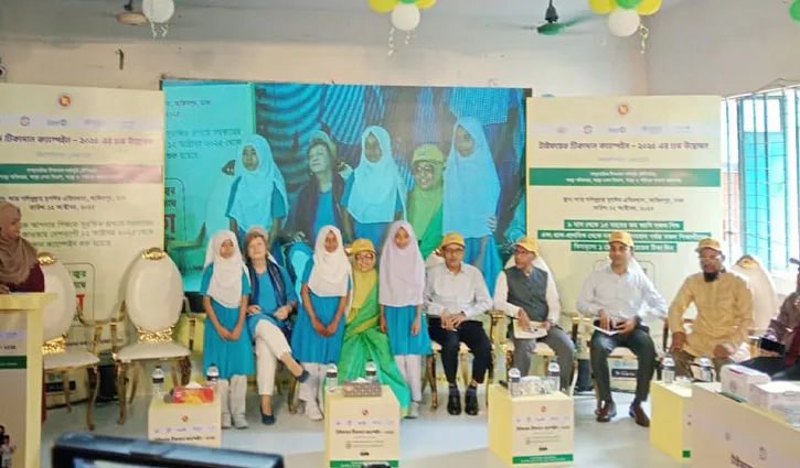 দেশে প্রথমবারের মতো টাইফয়েড টিকাদান ক্যাম্পেইন শুরু