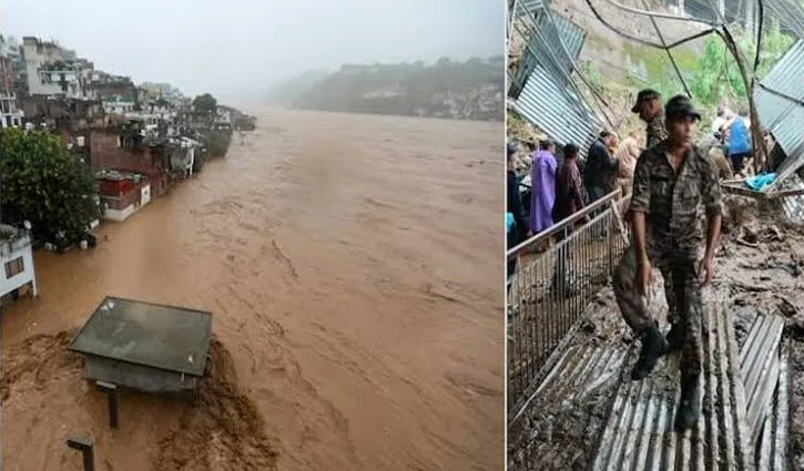 জম্মু-কাশ্মীরে ভারি বৃষ্টিতে ভূমিধস, নিহত অন্তত ৩০