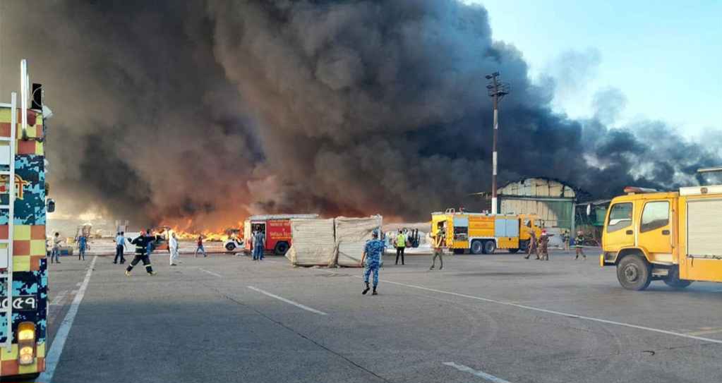 শাহজালালে আগুনের ঘটনায় রপ্তানিকারকদের ৬ দাবি