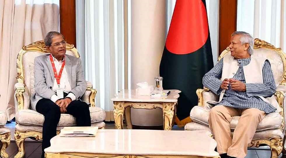 আজ প্রধান উপদেষ্টার সঙ্গে বিএনপি নেতাদের বৈঠক