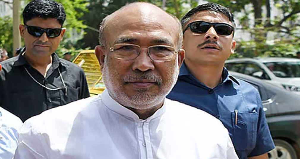 মণিপুরের মুখ্যমন্ত্রীর পদত্যাগ