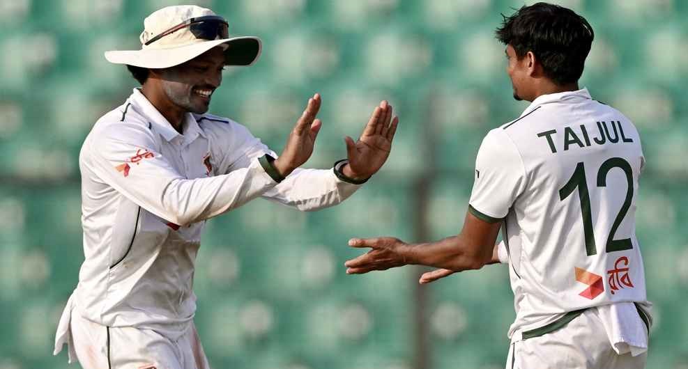 তাইজুলের শেষের ঝলকে স্বস্তি নিয়ে হোটেলে ফিরল শান্ত বাহিনী