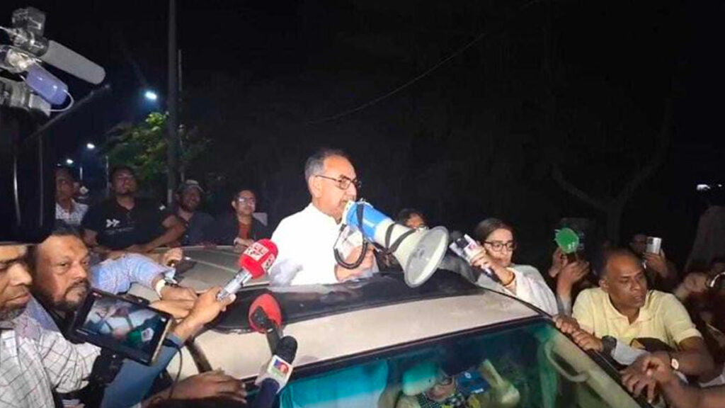 কারাগার থেকে মুক্তি পেলেন মির্জা আব্বাস