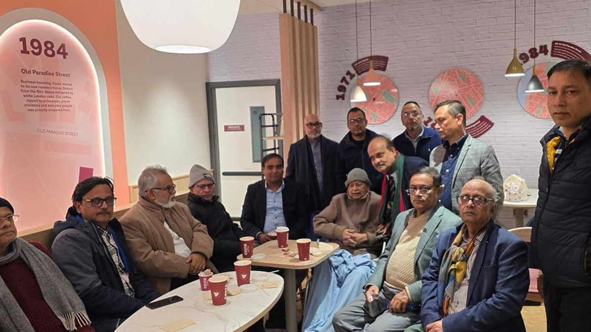 এক ফ্রেমে দেখা গেলো পলাতক সাবেক ৪ মন্ত্রীকে