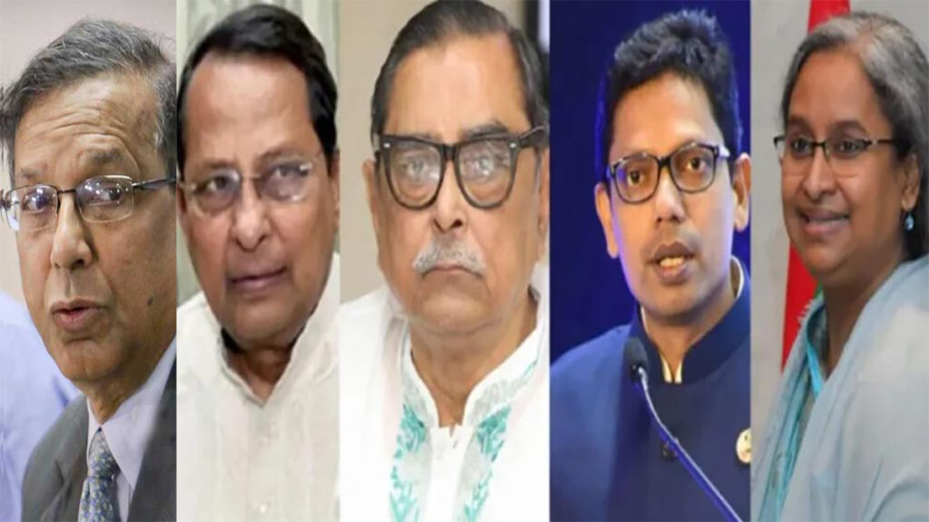 গ্রেফতার হওয়া সাবেক নয় মন্ত্রীসহ ২০ জনকে ট্রাইব্যুনালে হাজিরের নির্দেশ