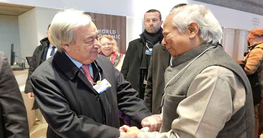 প্রধান উপদেষ্টাকে জাতিসংঘ মহাসচিবের চিঠি