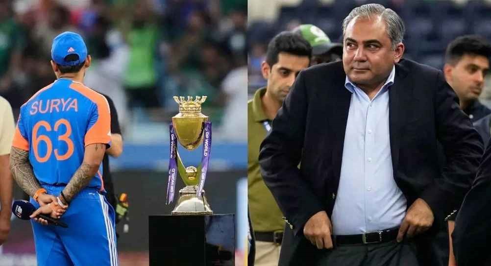 ইউএই ক্রিকেট বোর্ডে এশিয়া কাপের ট্রফি জমা দিলেন নাকভি