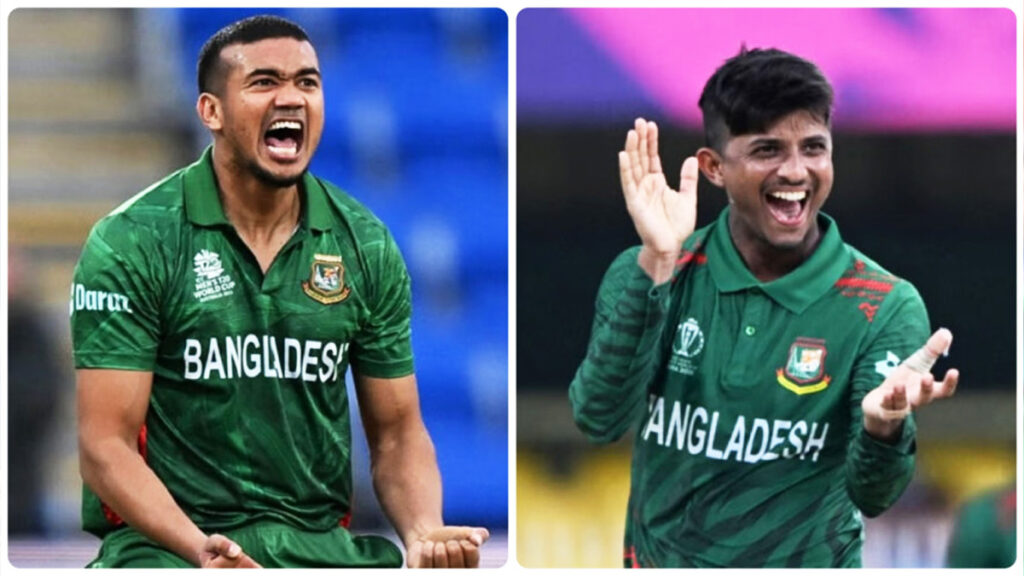 আইসিসি থেকে সুখবর পেলেন মেহেদী-তাসকিন