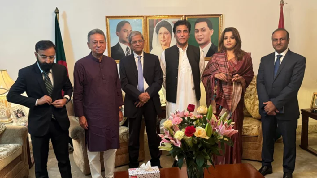 পাকিস্তান হাইকমিশনারের সঙ্গে বিএনপির বৈঠক