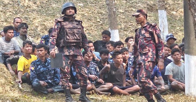 ফের বাংলাদেশে আশ্রয় নিলো মিয়ানমারের ৪০ বিজিপি সদস্য