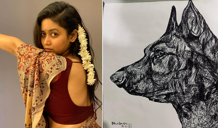 বানভাসি মানুষের জন্য নিজের শিল্পকর্ম বিক্রি করছেন ভাবনা