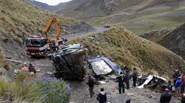 Bolivia Road Accident