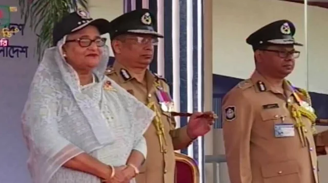 পুলিশ সপ্তাহ অনুষ্ঠানে যোগ দিয়েছেন প্রধানমন্ত্রী
