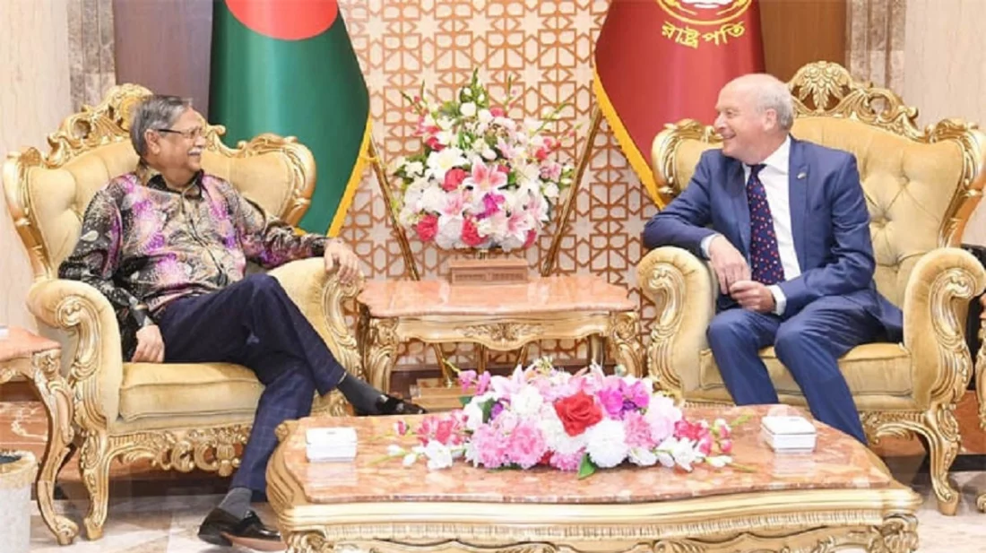 রাষ্ট্রপতির সঙ্গে নেদারল্যান্ডের রাষ্ট্রদূতের বিদায়ী সাক্ষাৎ