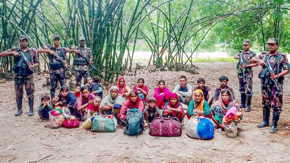 চাঁপাইনবাবগঞ্জ সীমান্ত দিয়ে আবারও ২০ জনকে পুশ ইন