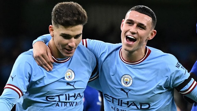 চেলসিকে ৪ গোলে উড়িয়ে বিদায় করলো ম্যানসিটি