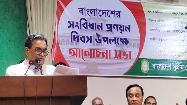 দুর্নীতি দেশকে ধ্বংসের দিকে নিয়ে যায়: প্রধান বিচারপতি