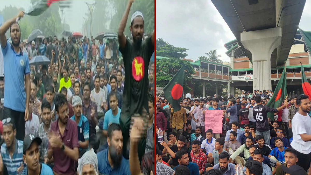 ফুঁসছে আন্দোলন: রাজশাহী-ঢাকা, ঢাকা-আরিচা মহাসড়ক ও শাহবাগ অবরুদ্ধ