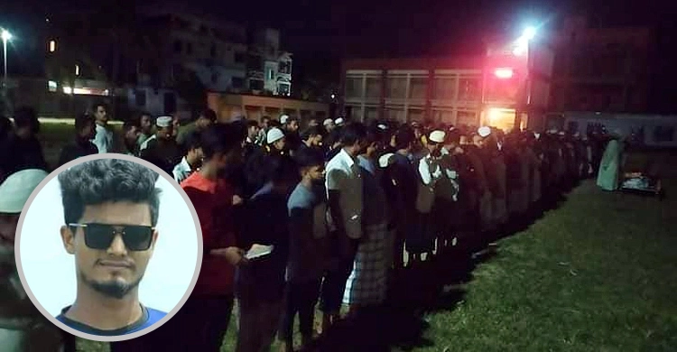 মধ্যরাতে পুলিশি পাহারায় শাওনের লাশ দাফন