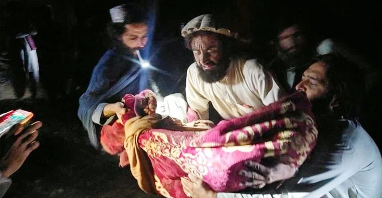 আফগানিস্তানে ভূমিকম্পে নিহতের সংখ্যা হাজার ছাড়াল