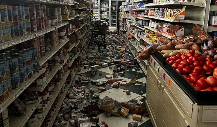 ৭ মাত্রার ভূমিকম্পে কাঁপল ক্যালিফোর্নিয়া