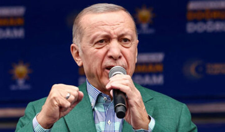 ইরানের পক্ষে এরদোয়ানের জোরালো অবস্থান, ‘আত্মরক্ষার অধিকার আছে তেহরানের’