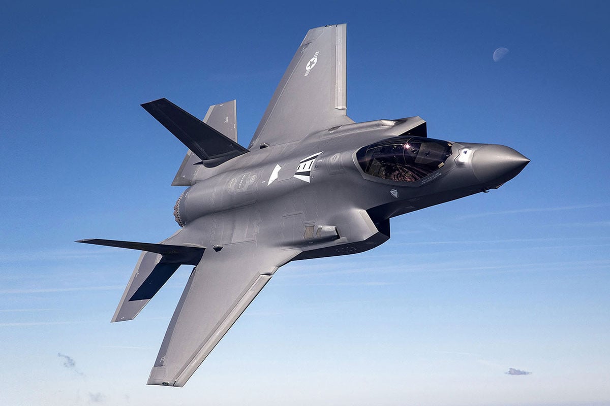 যুক্তরাষ্ট্রে এফ-৩৫ যুদ্ধবিমান বিধ্বস্ত