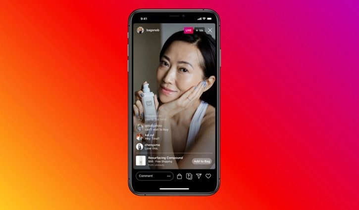 লাইভে পণ্য বিক্রি বন্ধ করছে ফেসবুক