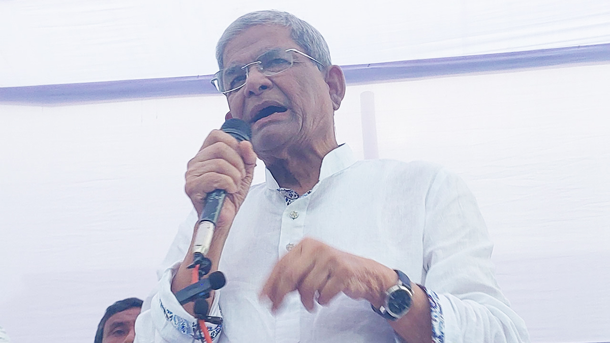 করিডোর দেয়ার সিদ্ধান্তের আগে দলগুলোর সঙ্গে আলোচনা করা উচিত ছিল: মির্জা ফখরুল