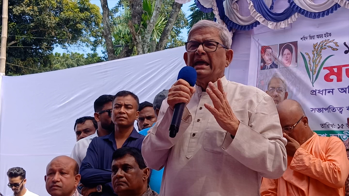 ভোটের আগে বিভিন্ন দাবিতে আন্দোলন শুভ নয়: মির্জা ফখরুল