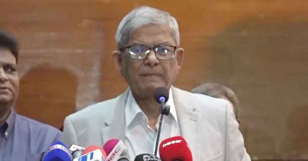 অভ্যুত্থানের পর রাজনীতিকদের মাঝে অনৈক্য অত্যন্ত হতাশাজনক: মির্জা ফখরুল