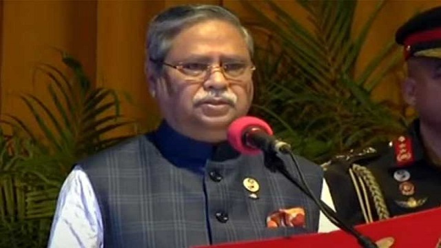 শপথ নিলেন নতুন রাষ্ট্রপতি মো. সাহাবুদ্দিন